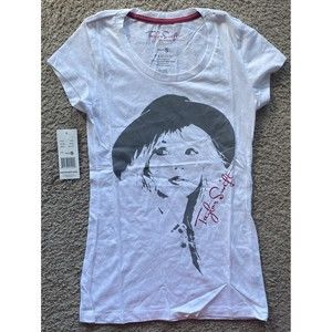Taylor‎ Swift 2012 Official Red White Tee T-shirt Youth Size Small